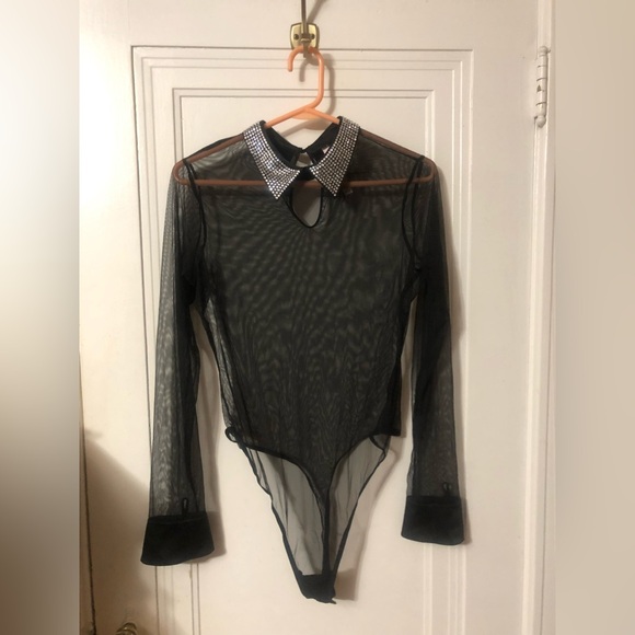 Embellished Sheer Teddy - Picture 4 of 7